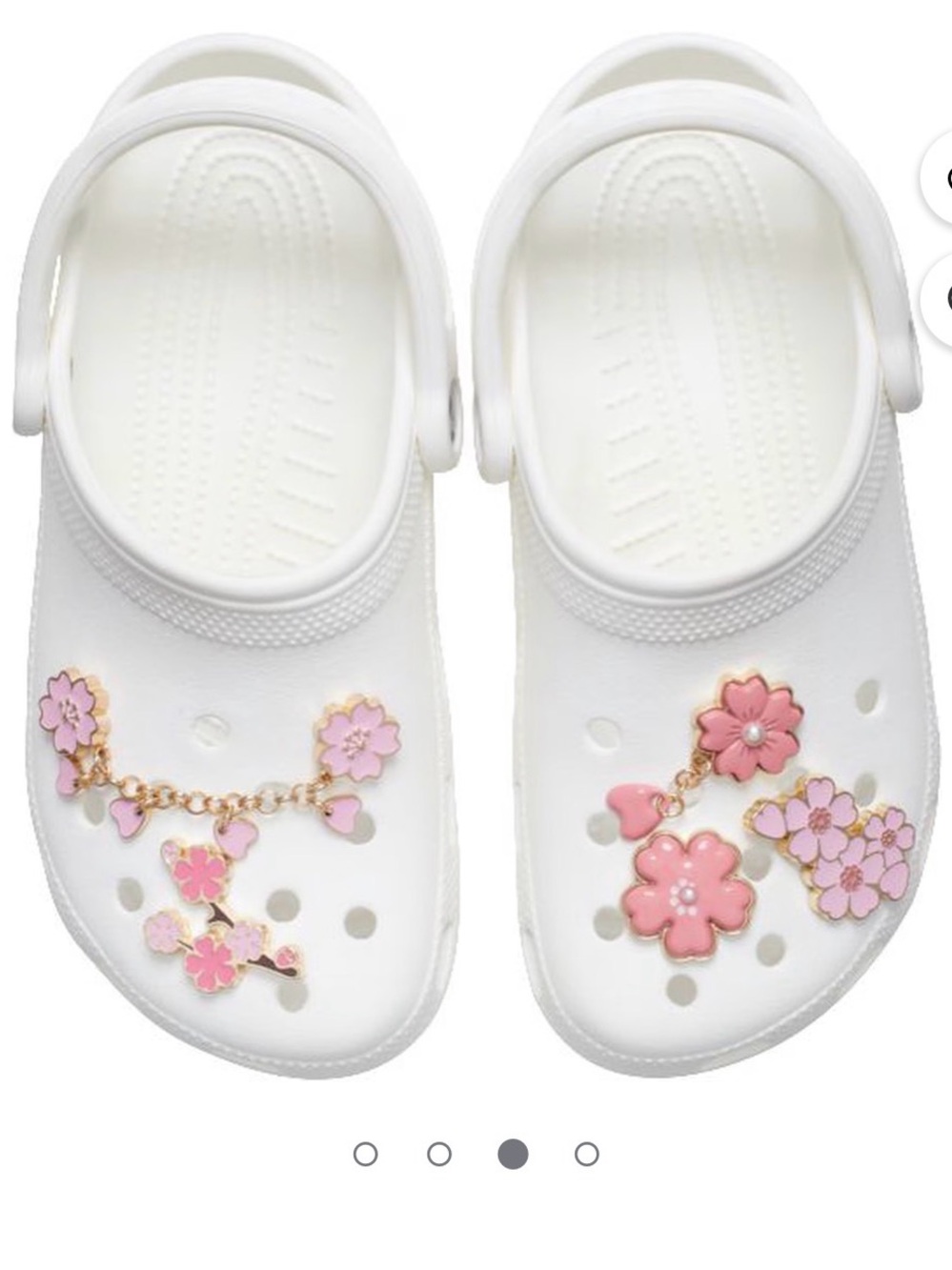 CROCS Charms Blooming Cherry Blossom 5 Pack